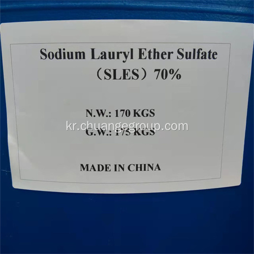나트륨 Lauryl Ether Sulfate CAS No.9004-82-4